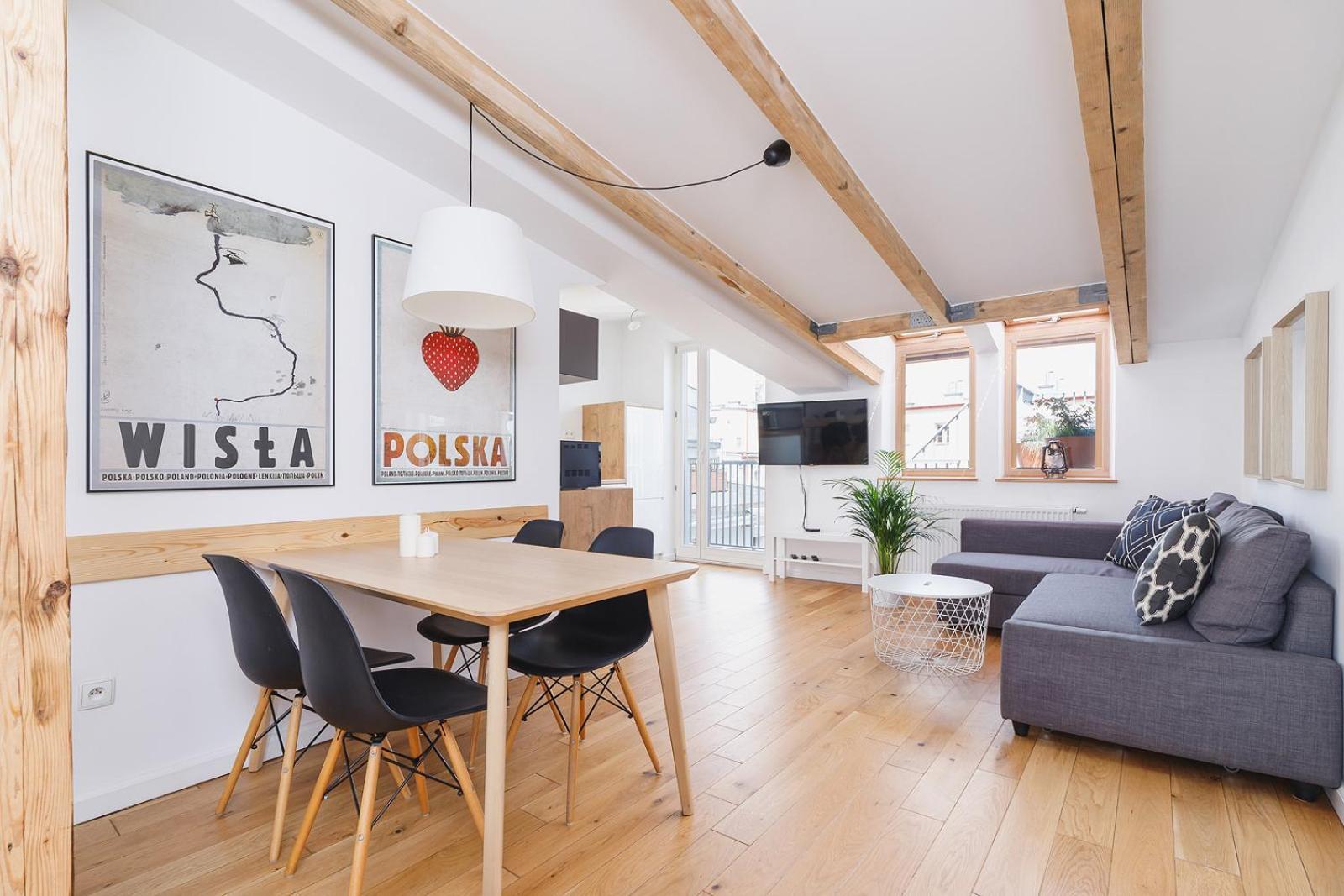 2 Bedroom Apartment With Terrace- Pilsudskiego 11 克拉科夫 外观 照片