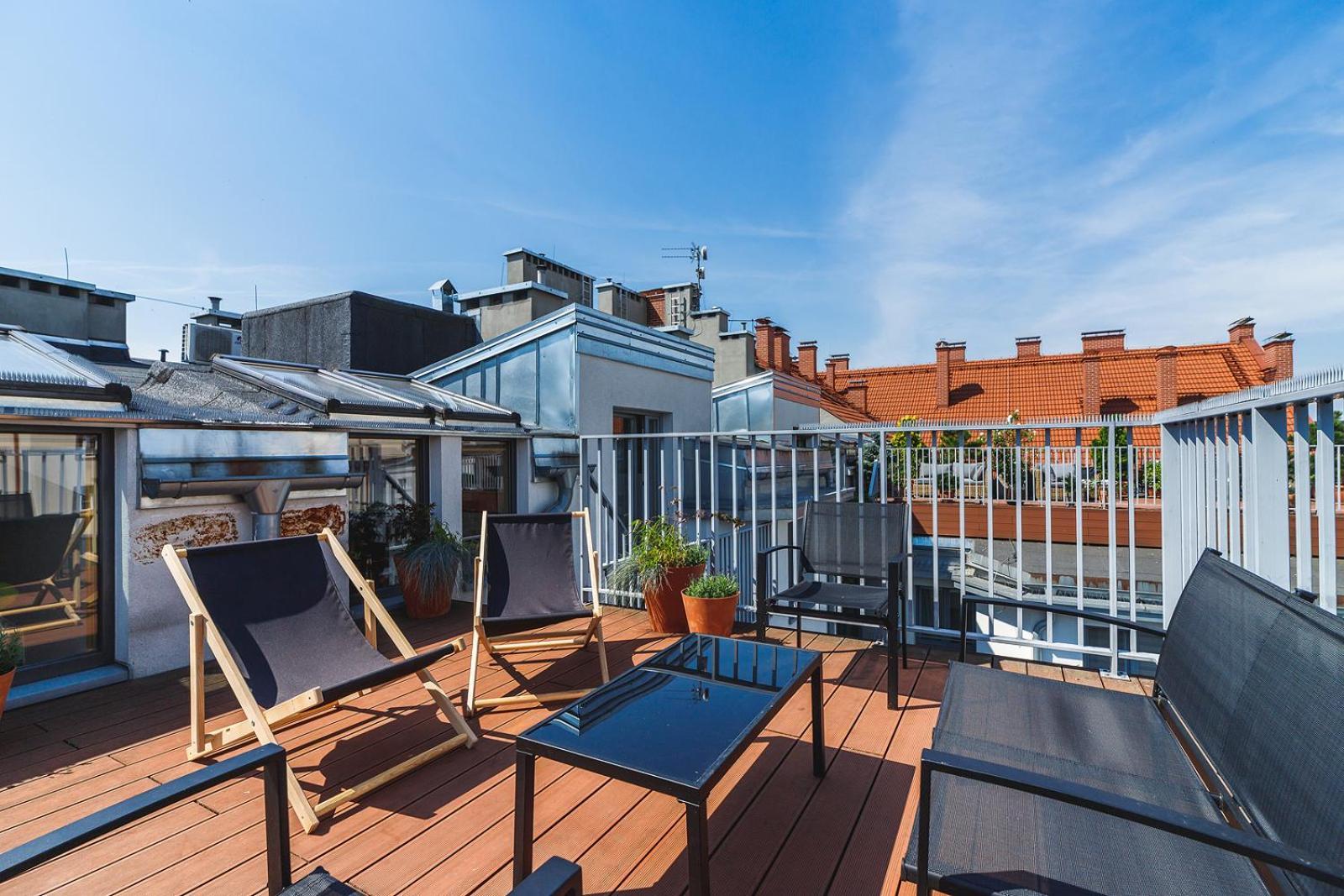 2 Bedroom Apartment With Terrace- Pilsudskiego 11 克拉科夫 外观 照片
